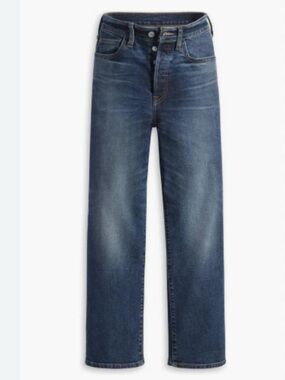 Levi's Women's High-Rise Straight Jeans - Medium Blue Wash